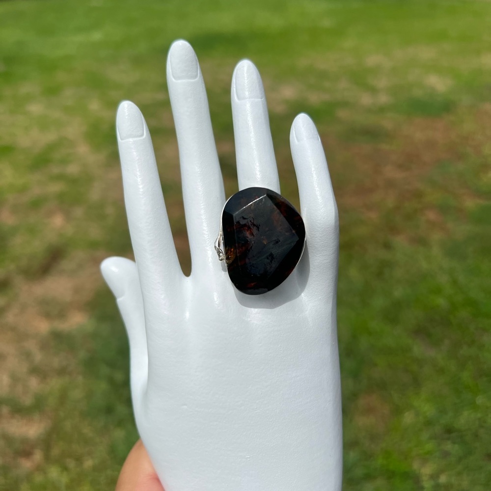 Dark Amber Ring - image 1